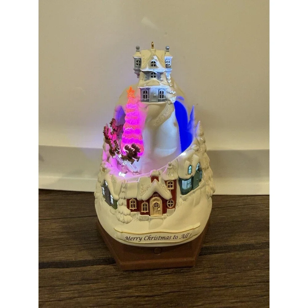 Vintage  Hallmark Keepsake Ornament  2012  Merry Christmas To All! QXG4501